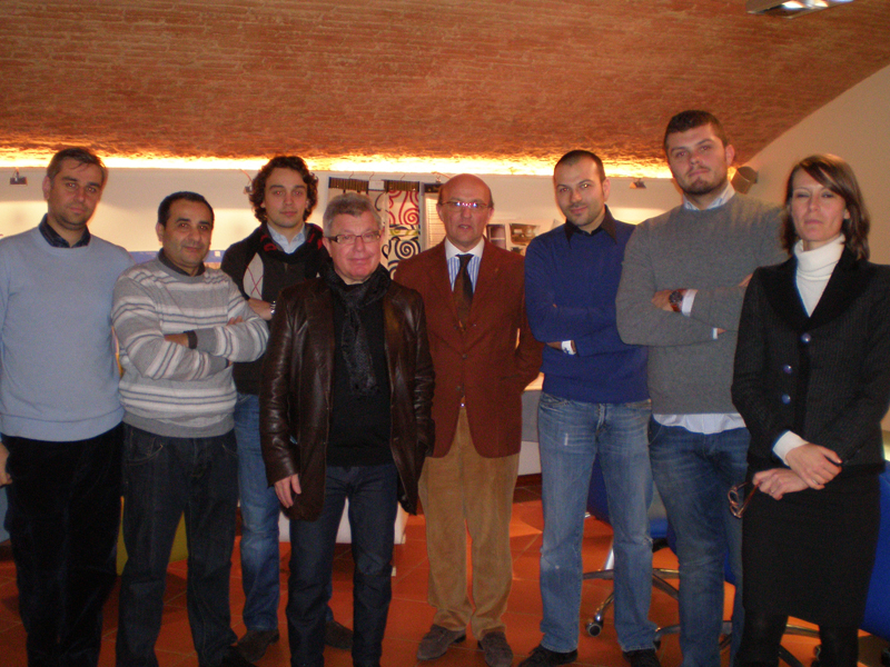 Incontro con Daniel Libeskind presso lo studio - Pierattelli architetture di Firenze.